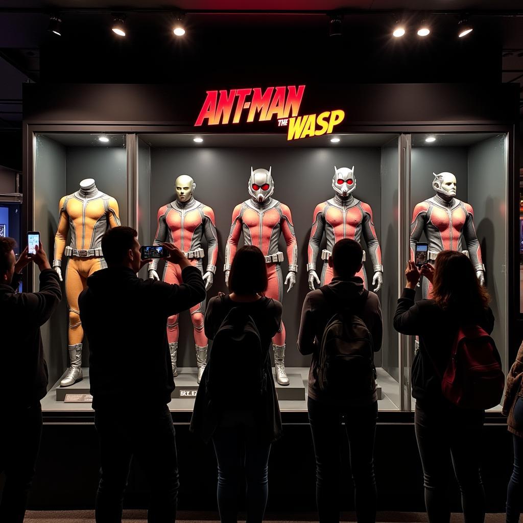 Ant-Man and The Wasp Costumes on Display at Fan Event