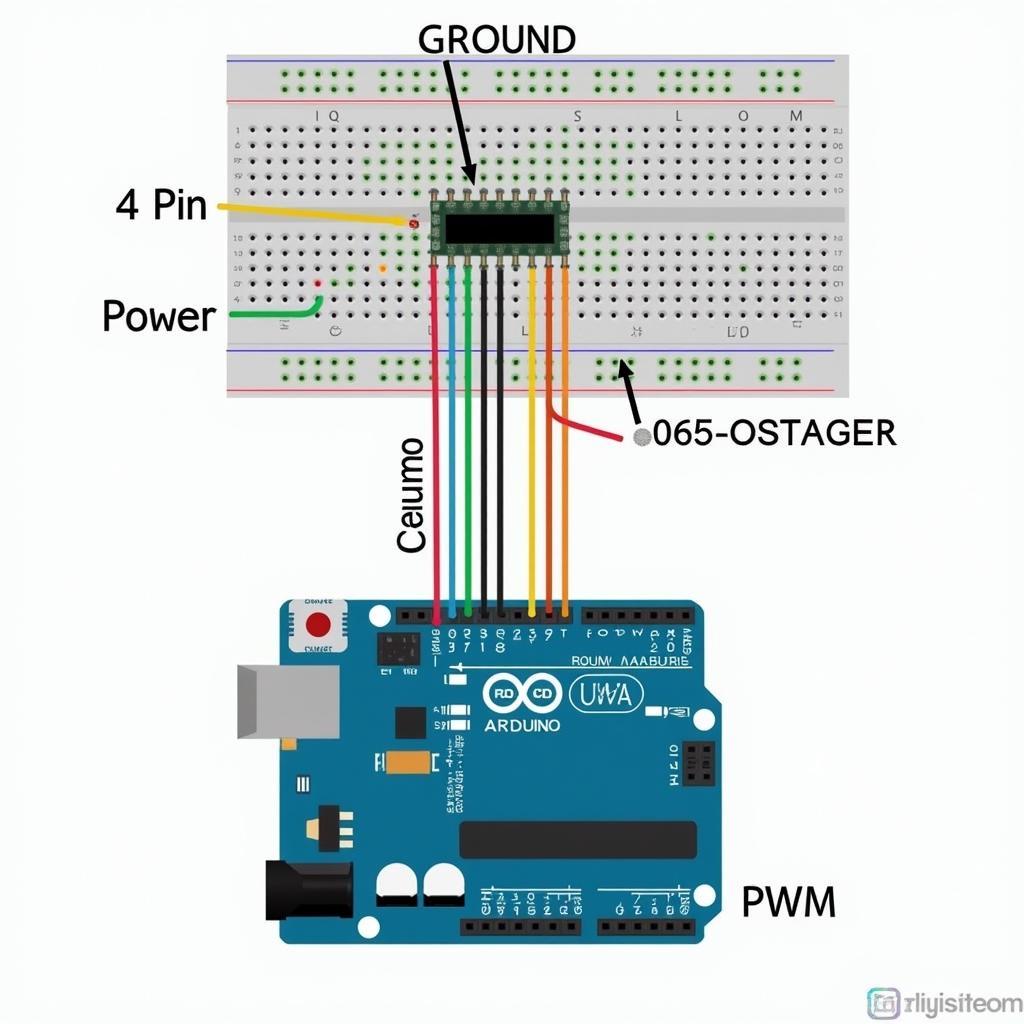 Arduino CPU Fan Connection Diagram