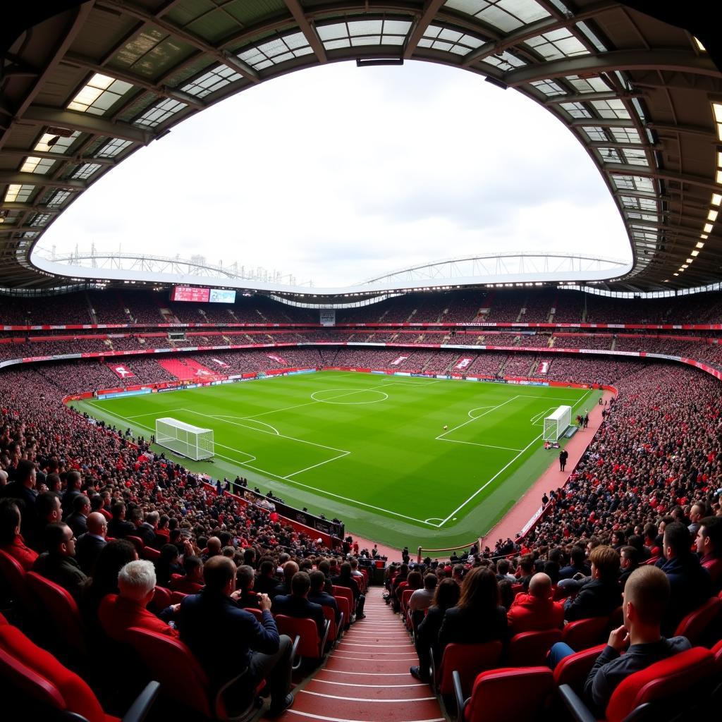 Arsenal's Highbury Stadium