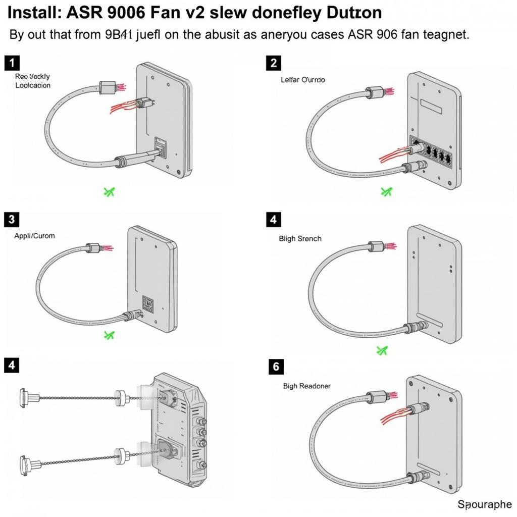 ASR 9006 Fan V2 Installation