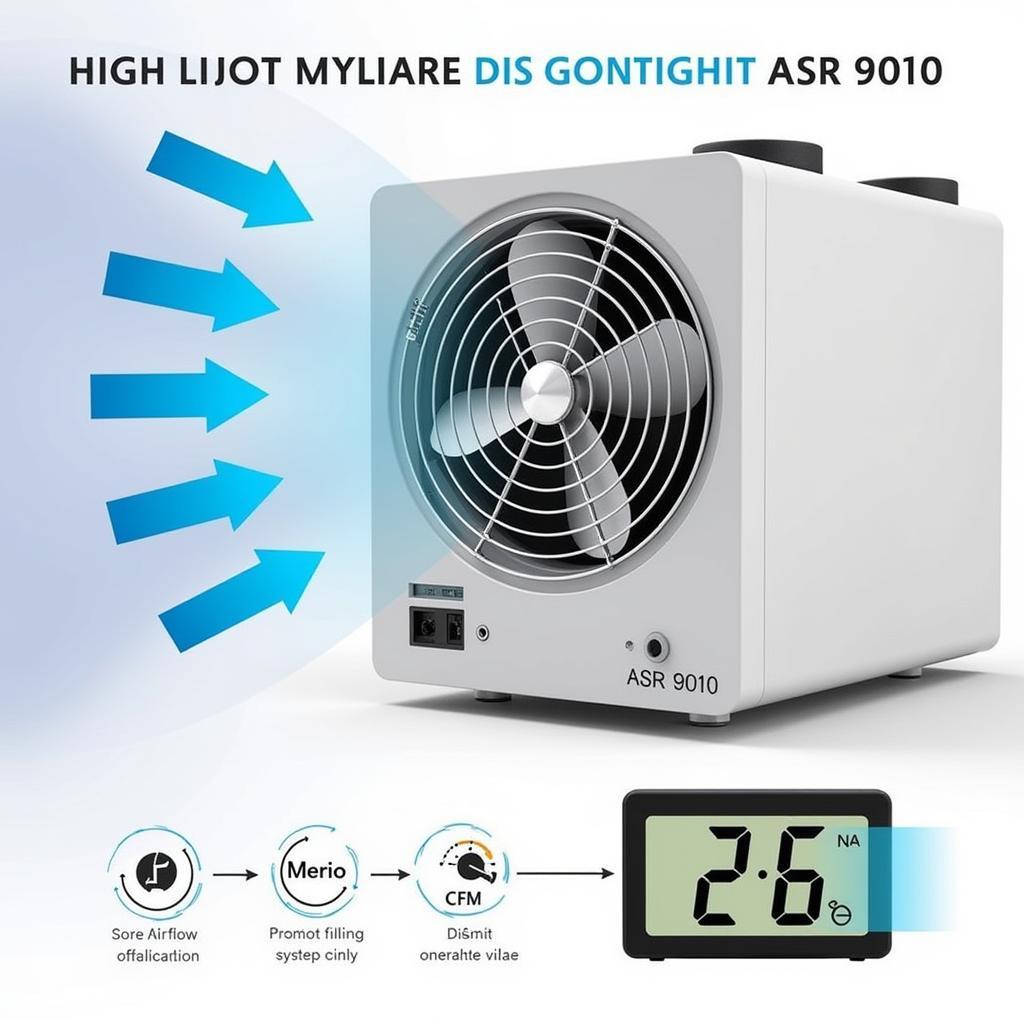 ASR 9010 Fan High Airflow Demonstration