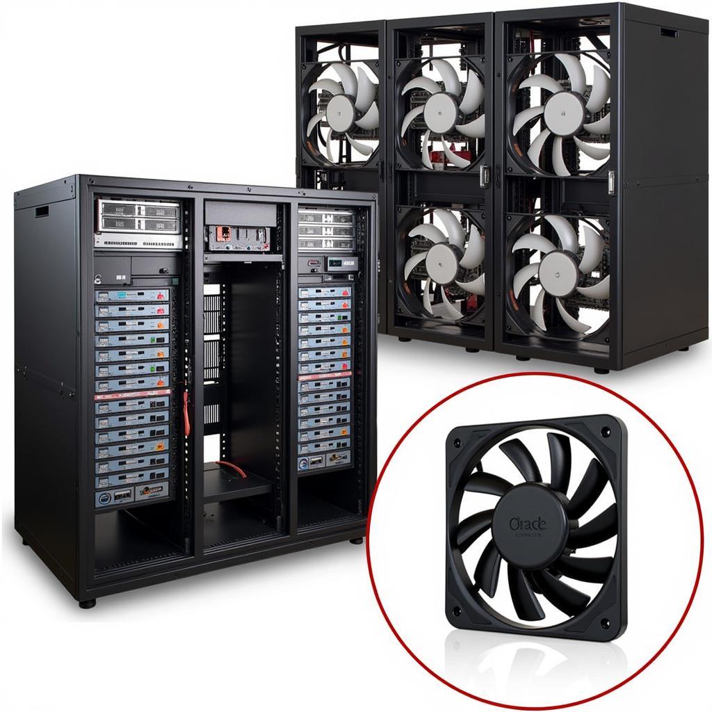 ASR 9010 Fan Installed in a Server Rack