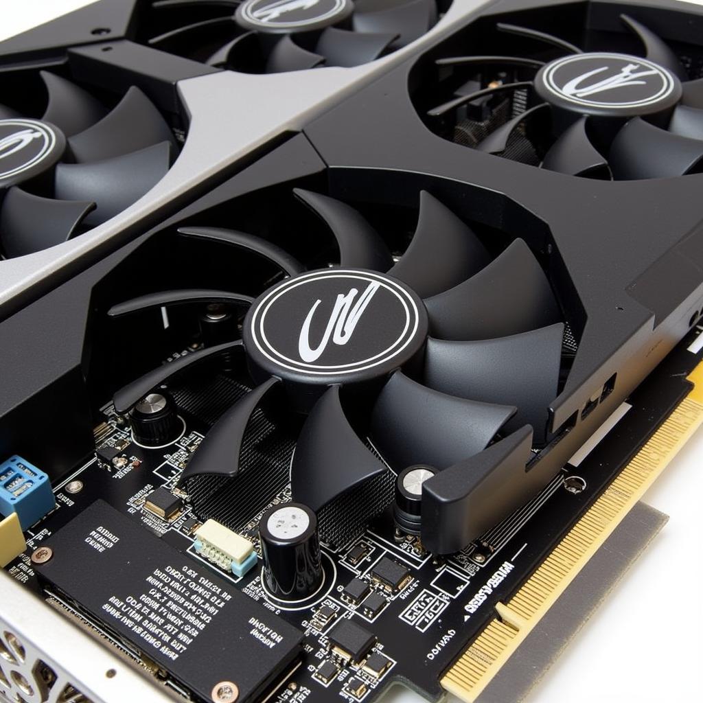 ASUS GeForce GTX 1070 Dual Fan Internal Components