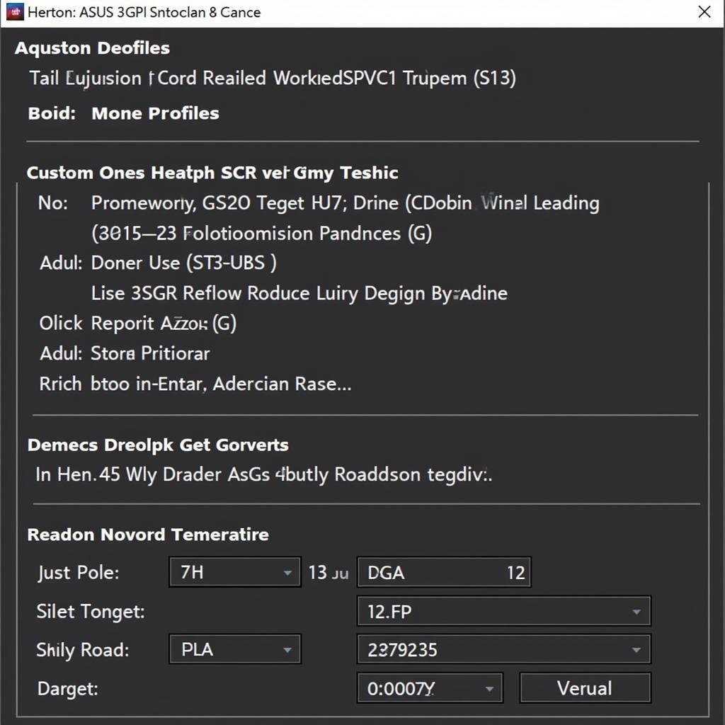 Adjusting ASUS GPU Fan Speed