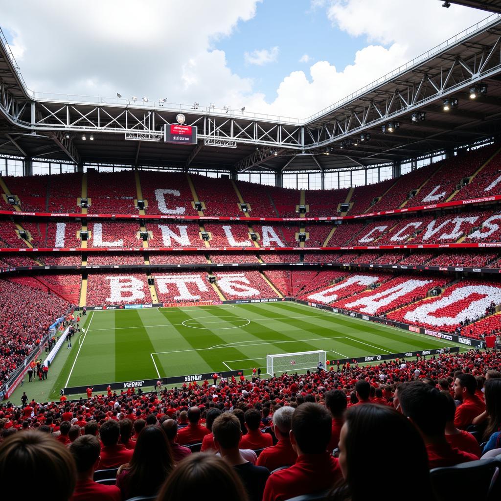 Atlanta United Fans Tifo Display