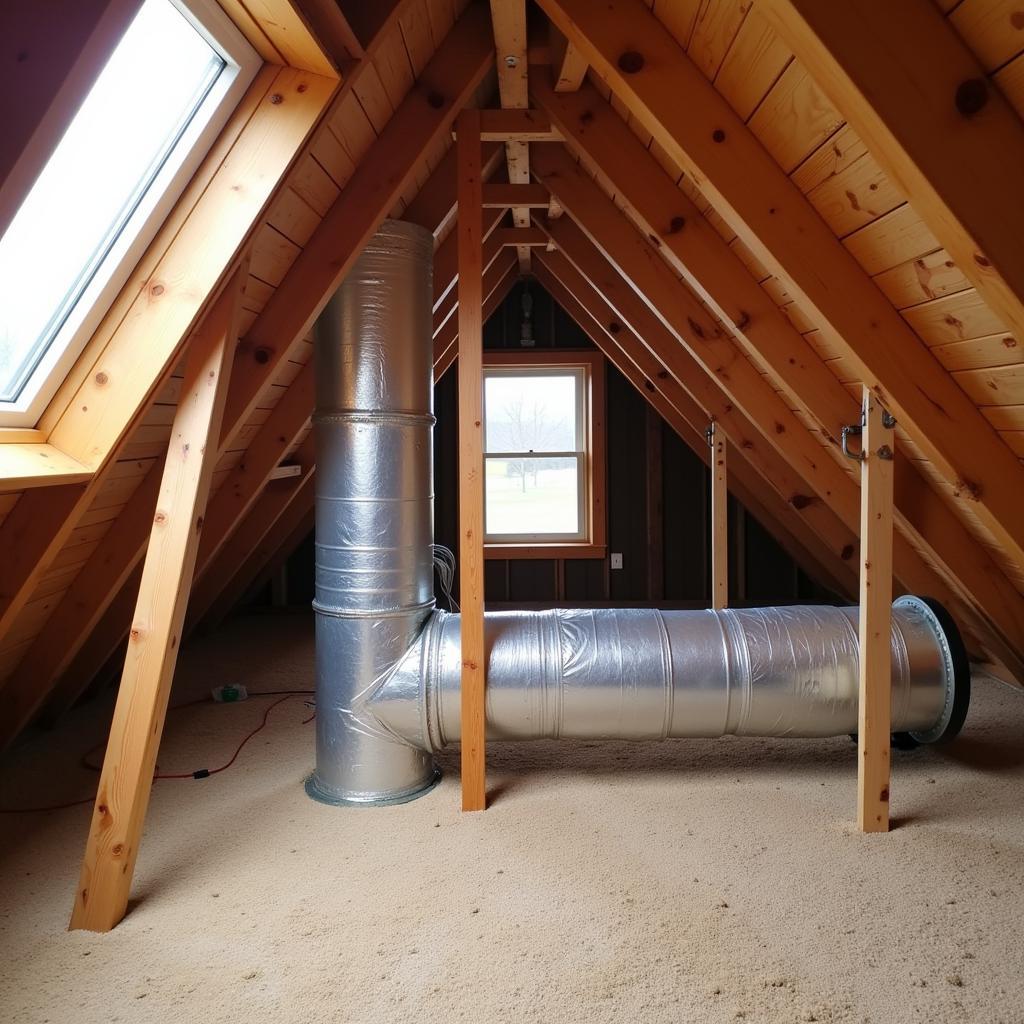 Attic Exhaust Fan Installation Complete