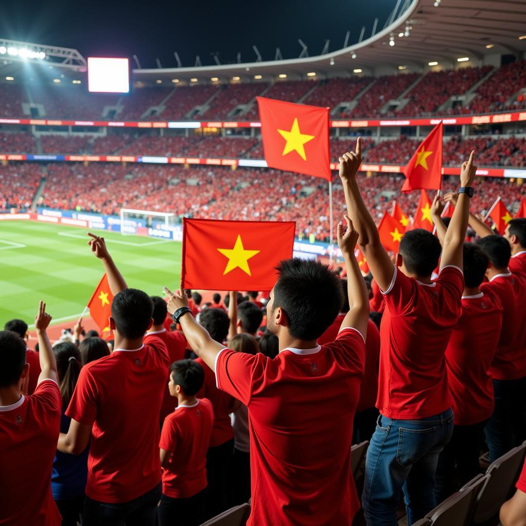 Vietnamese Football Fans in August