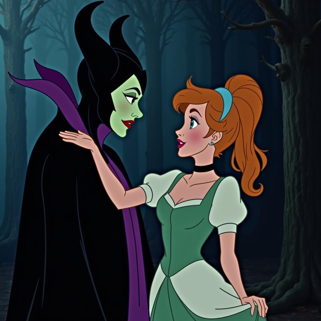 Aurora and Maleficent's complex relationship