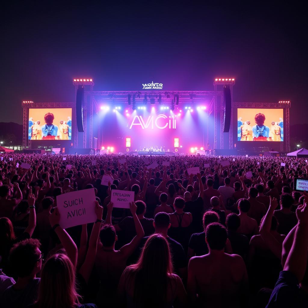 Avicii Fans at Ultra Music Festival