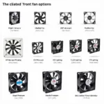 Different Types of Front Fans for B75 R2.0