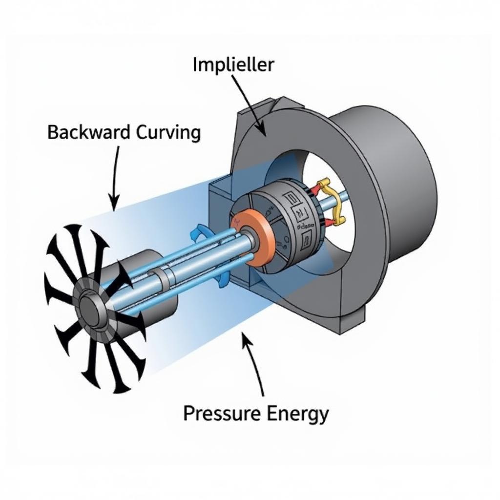 Backward Curved Centrifugal Fan Diagram