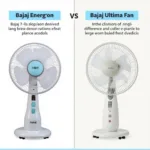 Bajaj Energon and Ultima Fans