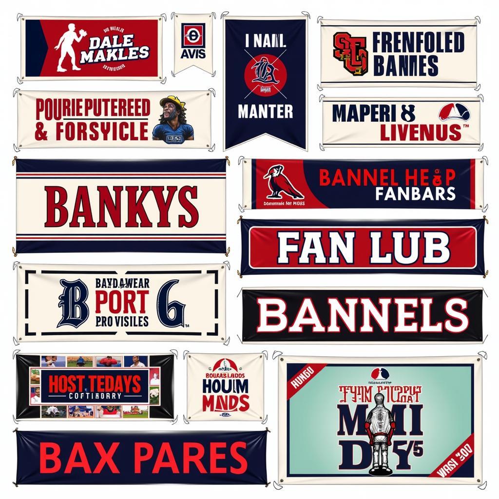 Banner Fan Club Design Ideas