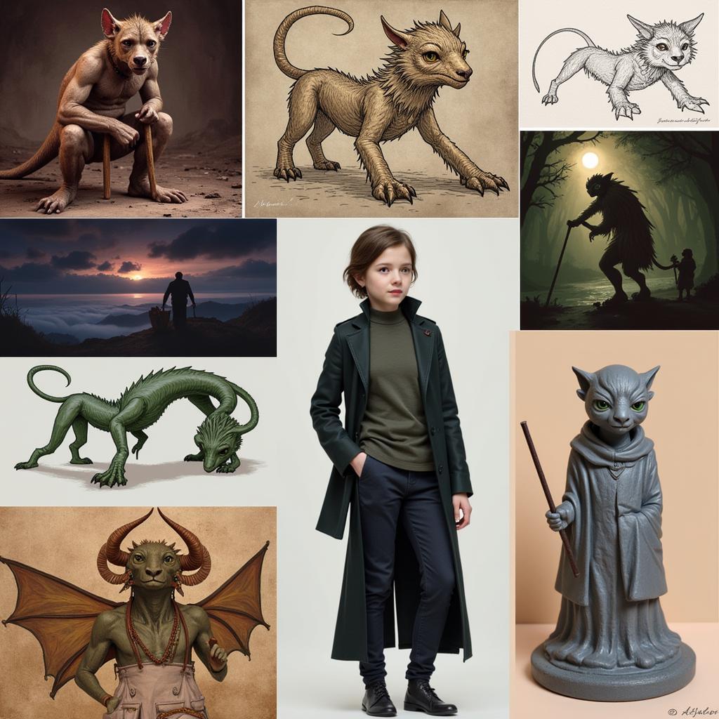 The Diversity of Bartimaeus Fan Art