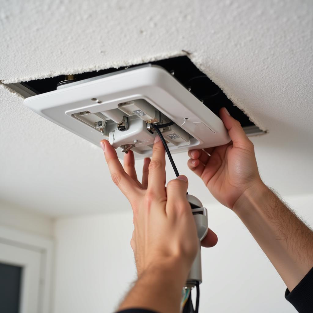 Bathroom Exhaust Fan Installation Process