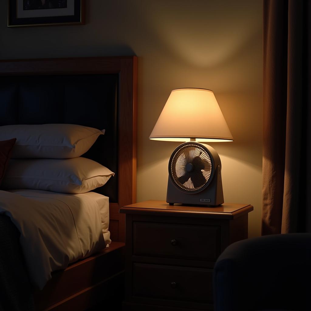 Quiet Fan in a Bedroom