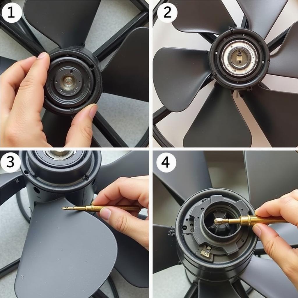 Maintaining a fan for optimal performance