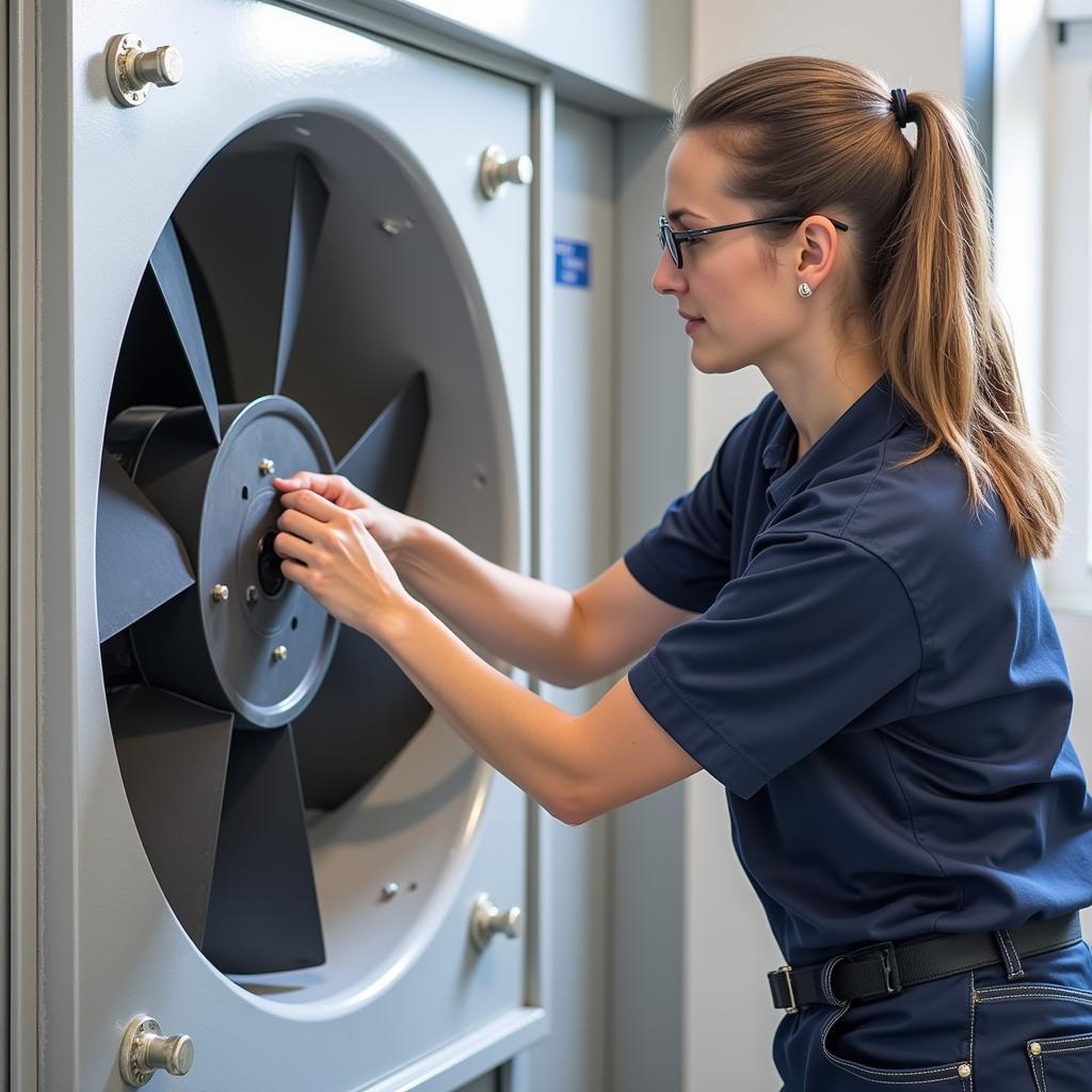 Blast Freezer 100kg Fan Maintenance