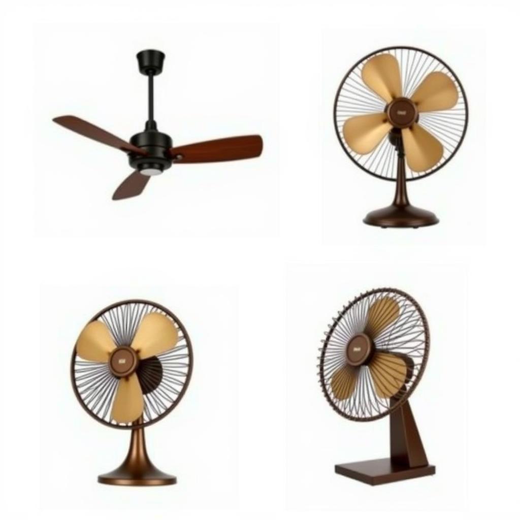 Different Types of Bronze Fans