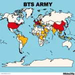 BTS Global Fan Map