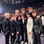 BTS group photo during their Japan Official Fan Meeting Vol.2 Mission