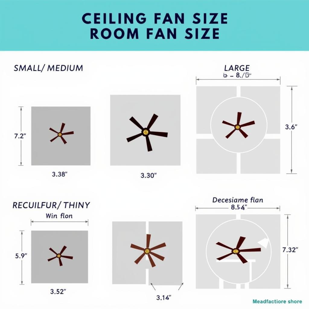 Buckhead Ceiling Fan Size Guide