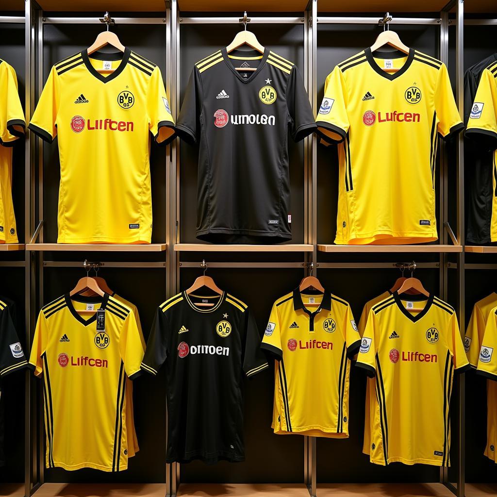 BVB Fan Shop Jerseys: Latest Home, Away, and Third Kits