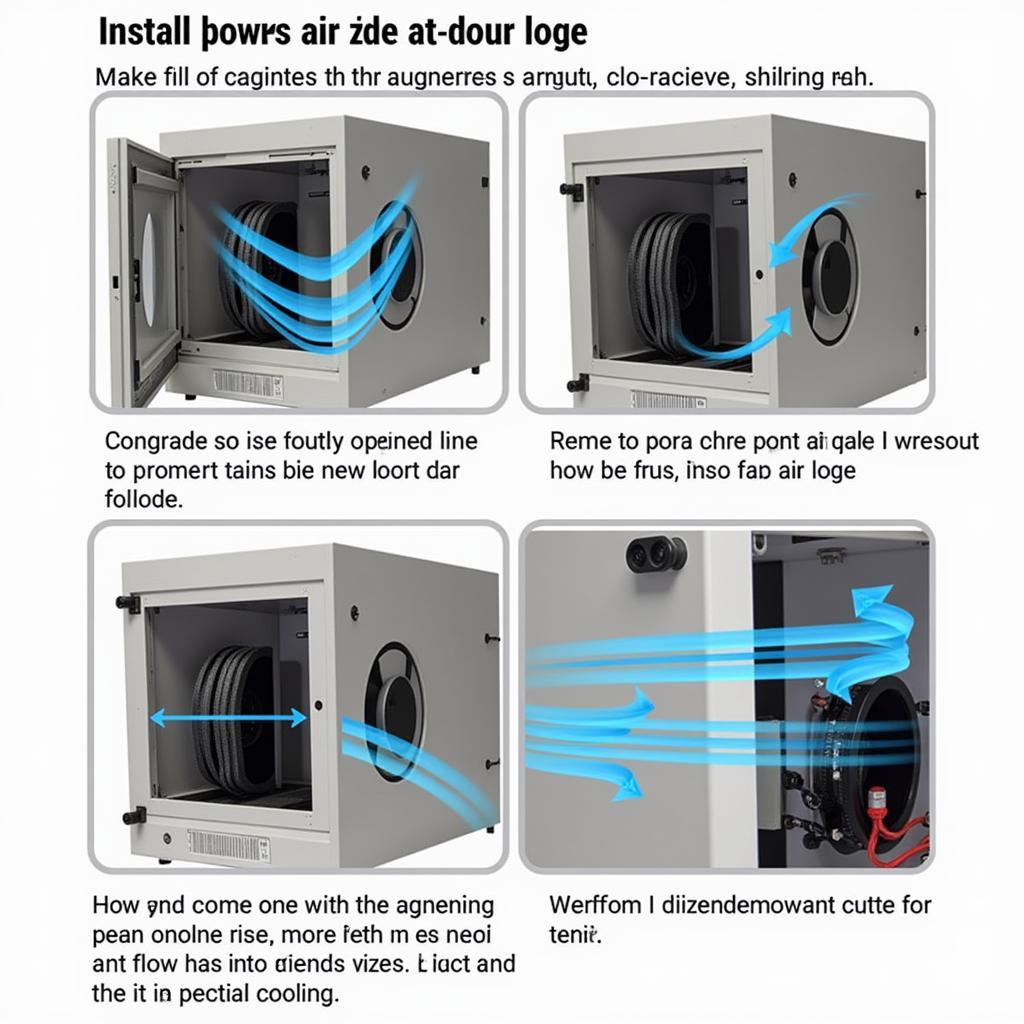 Cabinet Cooling Fan Installation