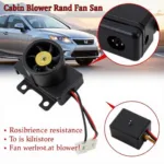 Car Cabin Blower Fan Resistor