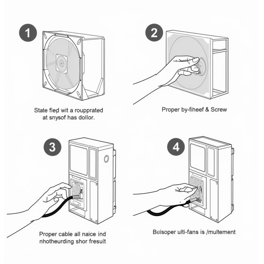 Installing Case Fan LED Vitra