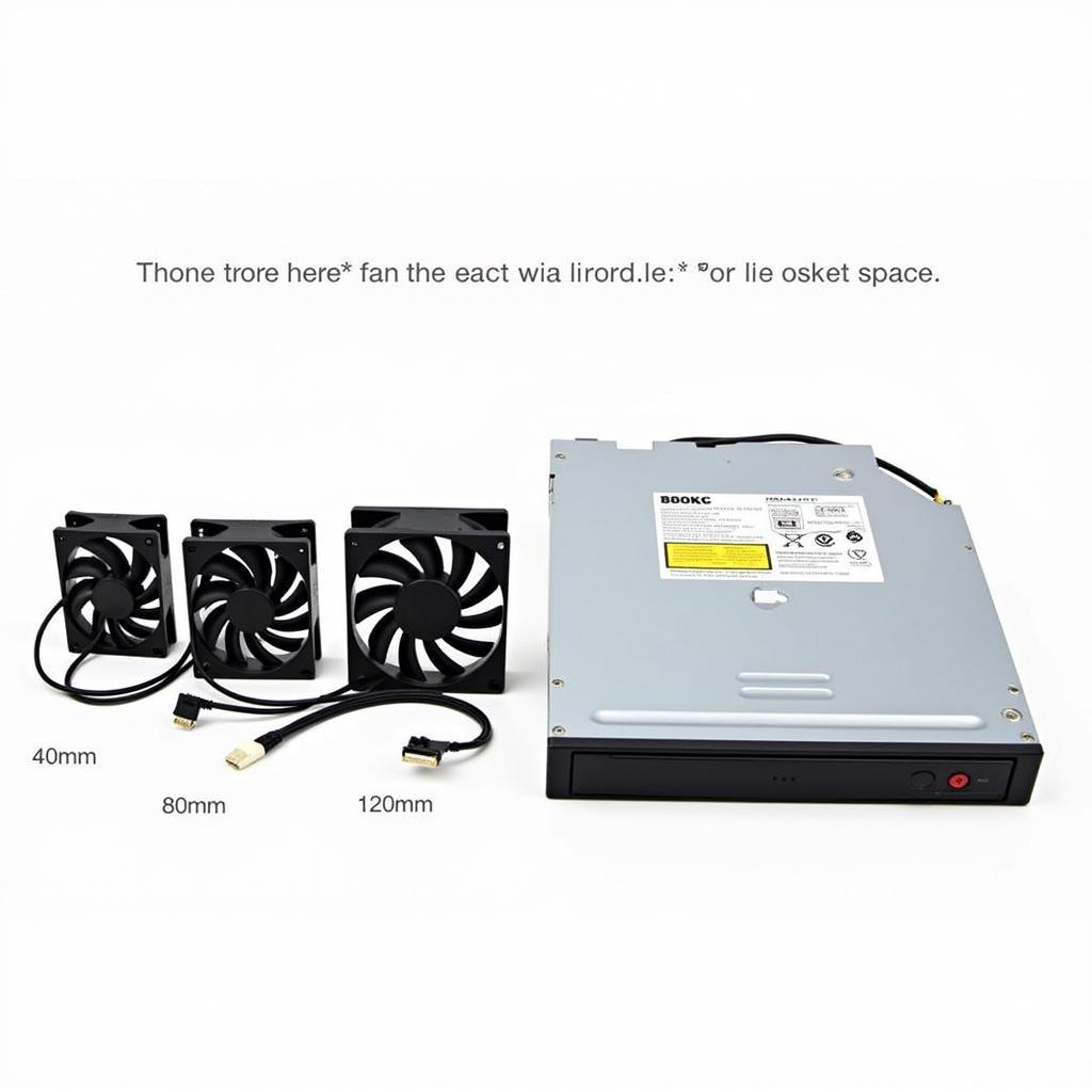 Different CD ROM Fan Sizes