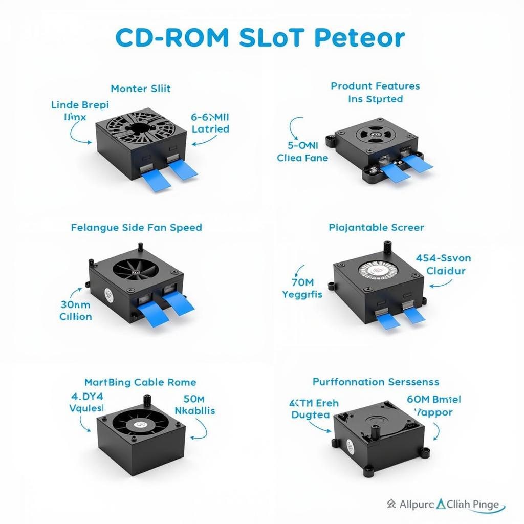 Different Types of CD-ROM Slot Fans