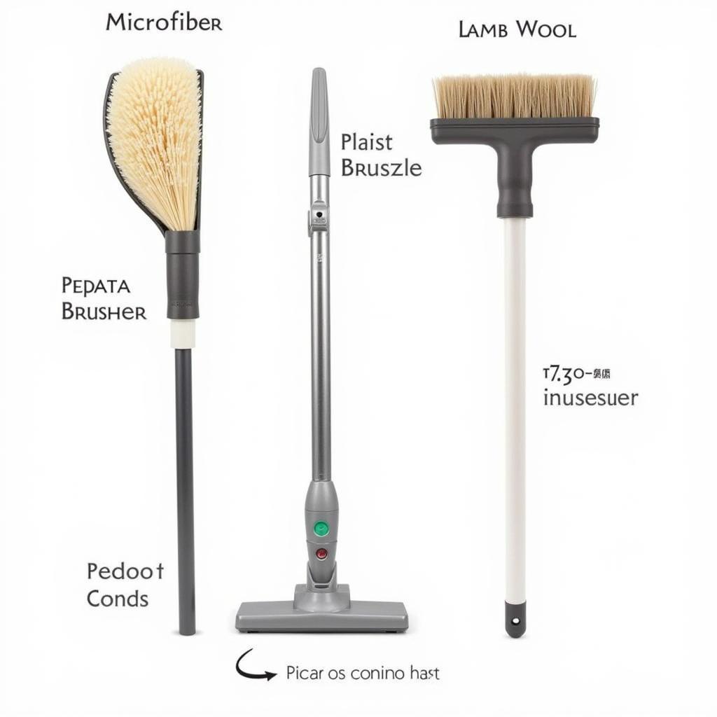 Different Types of Ceiling Fan Brush Vacuum Attachments