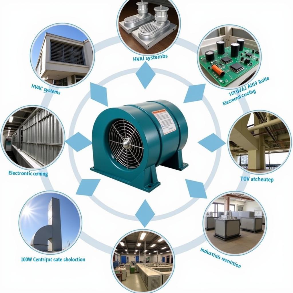 Various Applications of a 100W Centrifugal Fan