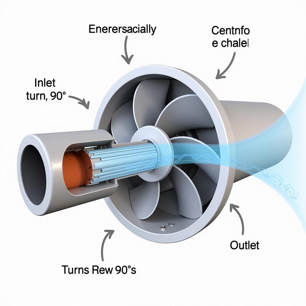 Centrifugal Fan Internal Components