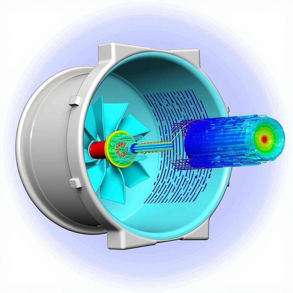 CFD Simulation of Airflow in a Centrifugal Fan