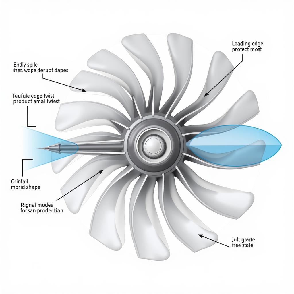 CFM56 Fan Blade Design and Functionality