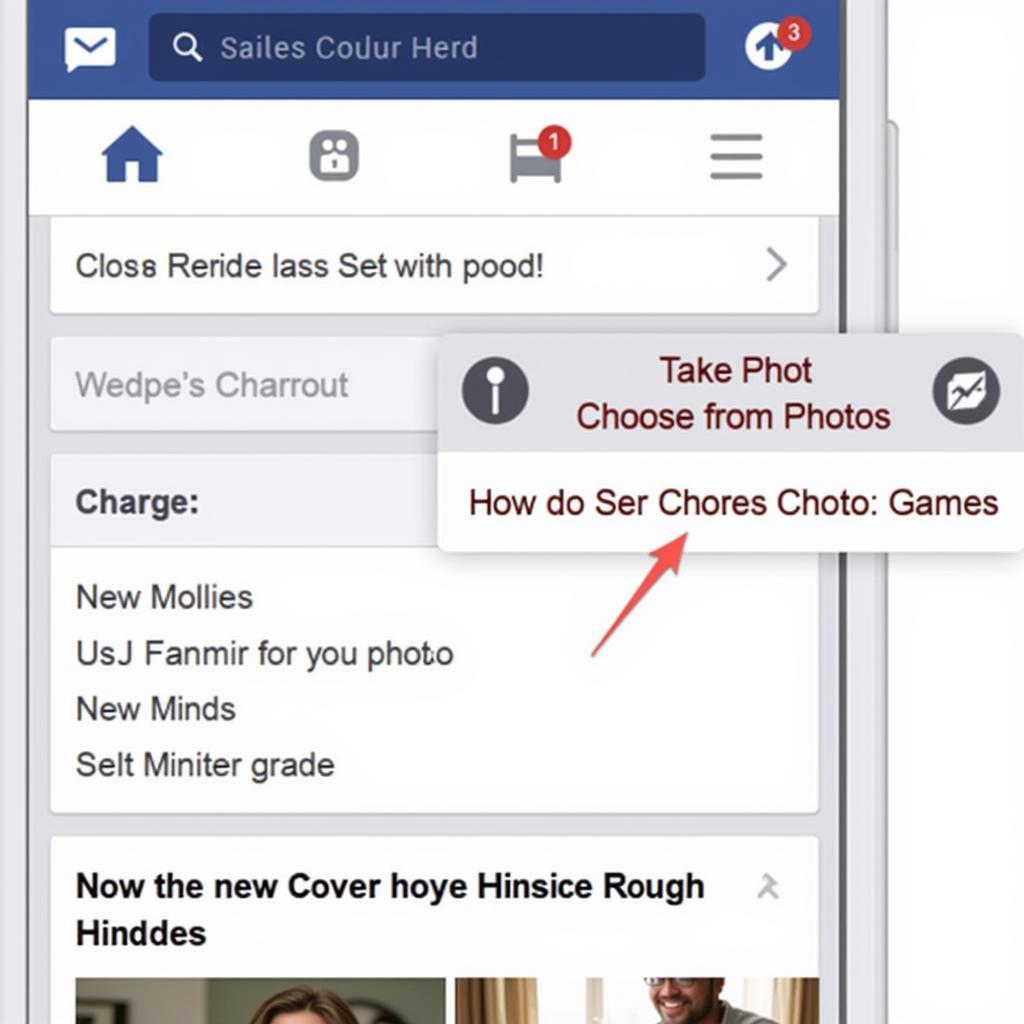 Changing Facebook Page Cover Photo on Mobile