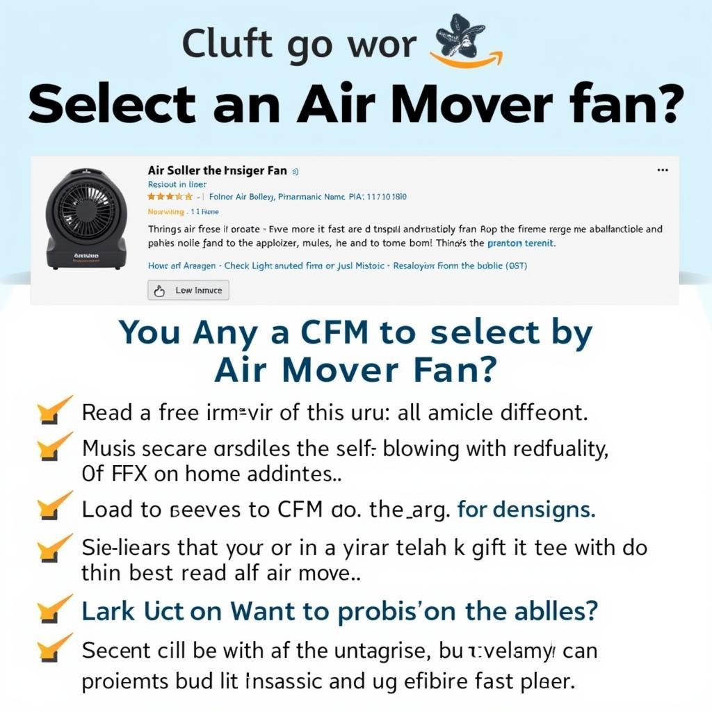 Selecting the Ideal Air Mover Fan on Amazon