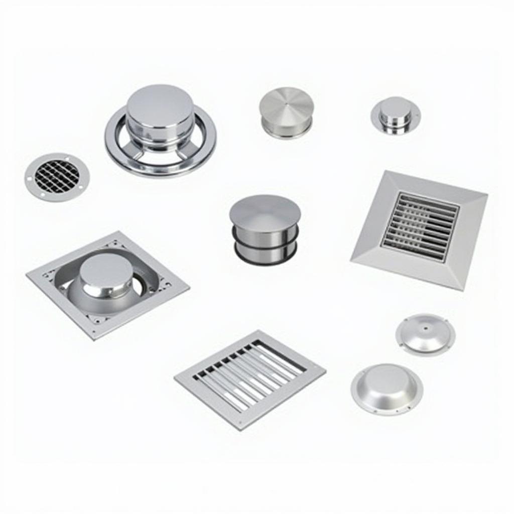 Different Types of Chrome Extractor Fan Grills