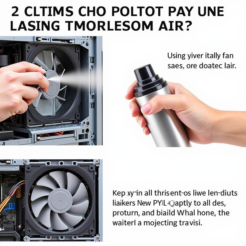 Cleaning a CPU Fan