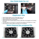 Cleaning a Gammaxx Fan