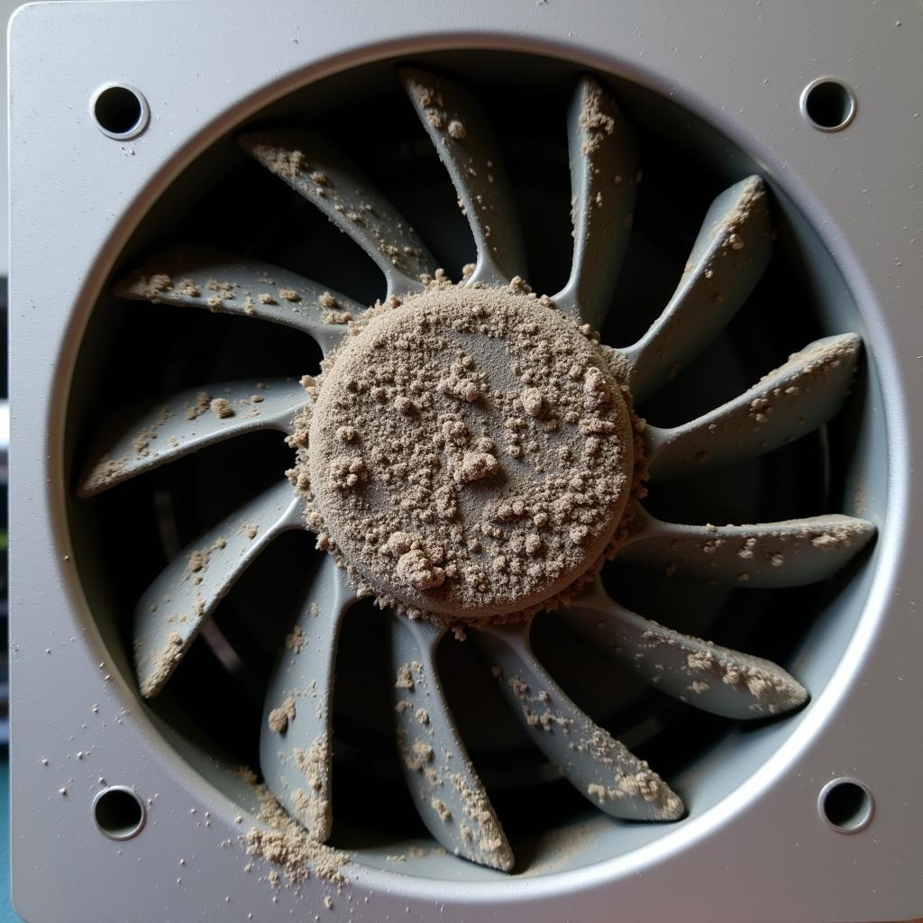 Dust Accumulation in Mac Fan