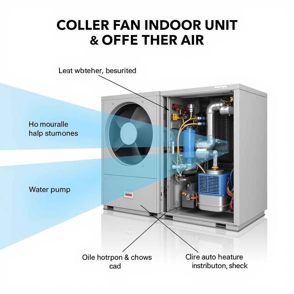 Internal Components of a Coller Fan Indoor Unit