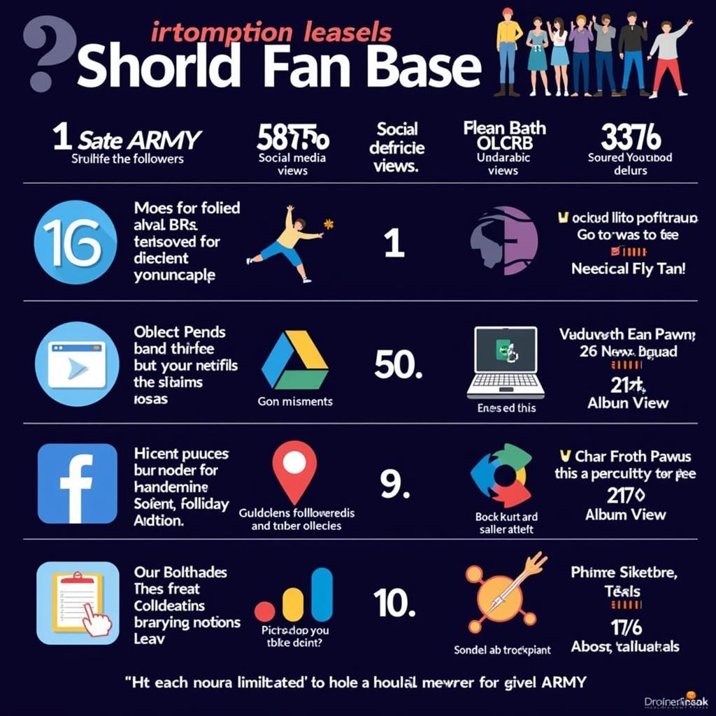 Comparing BTS Fan Metrics