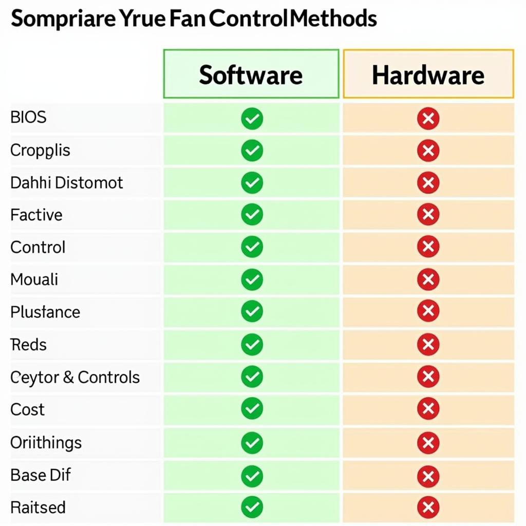 Comparing Fan Control Methods