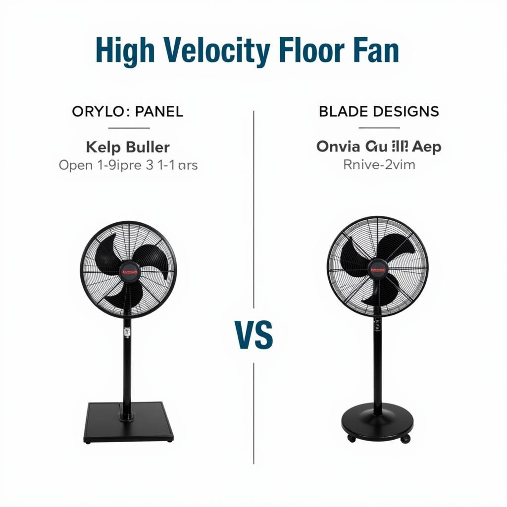 Comparing High Velocity Floor Fans