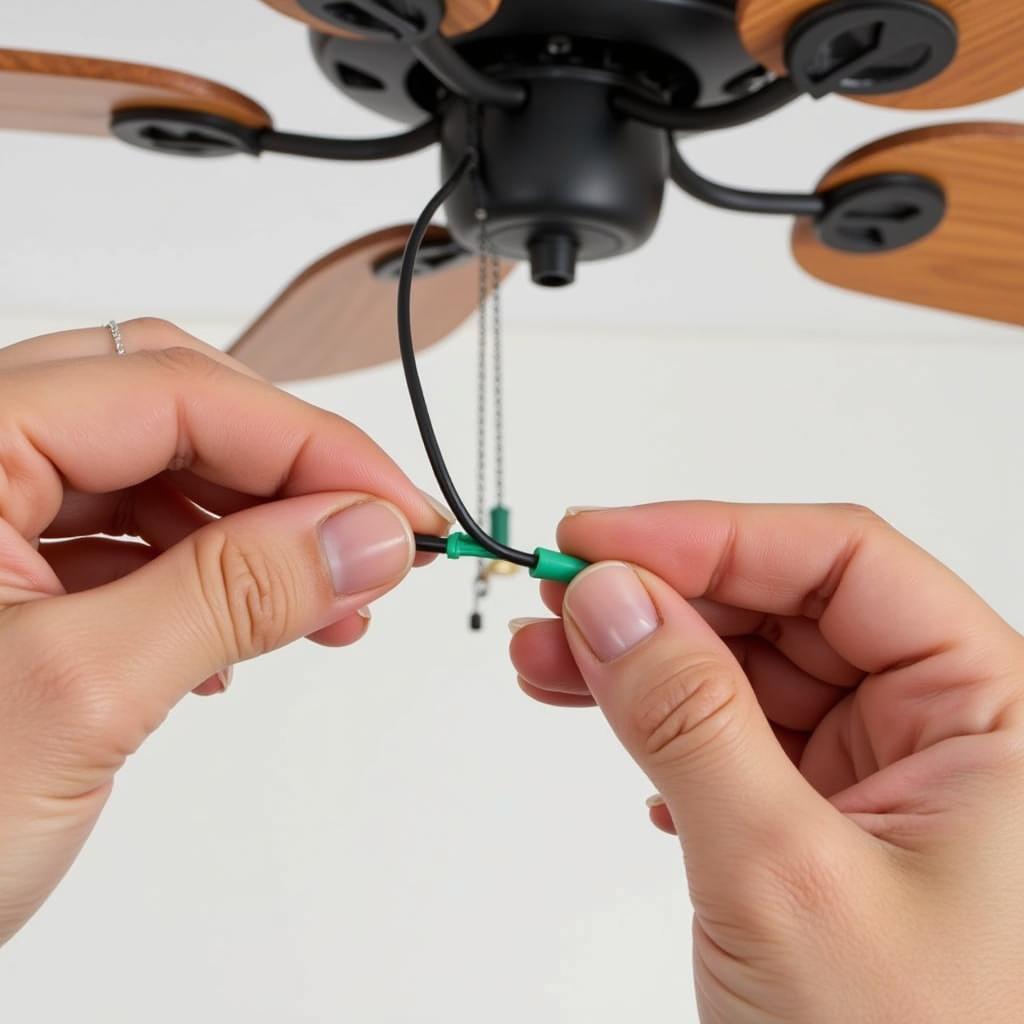 Connecting Ceiling Fan Wires