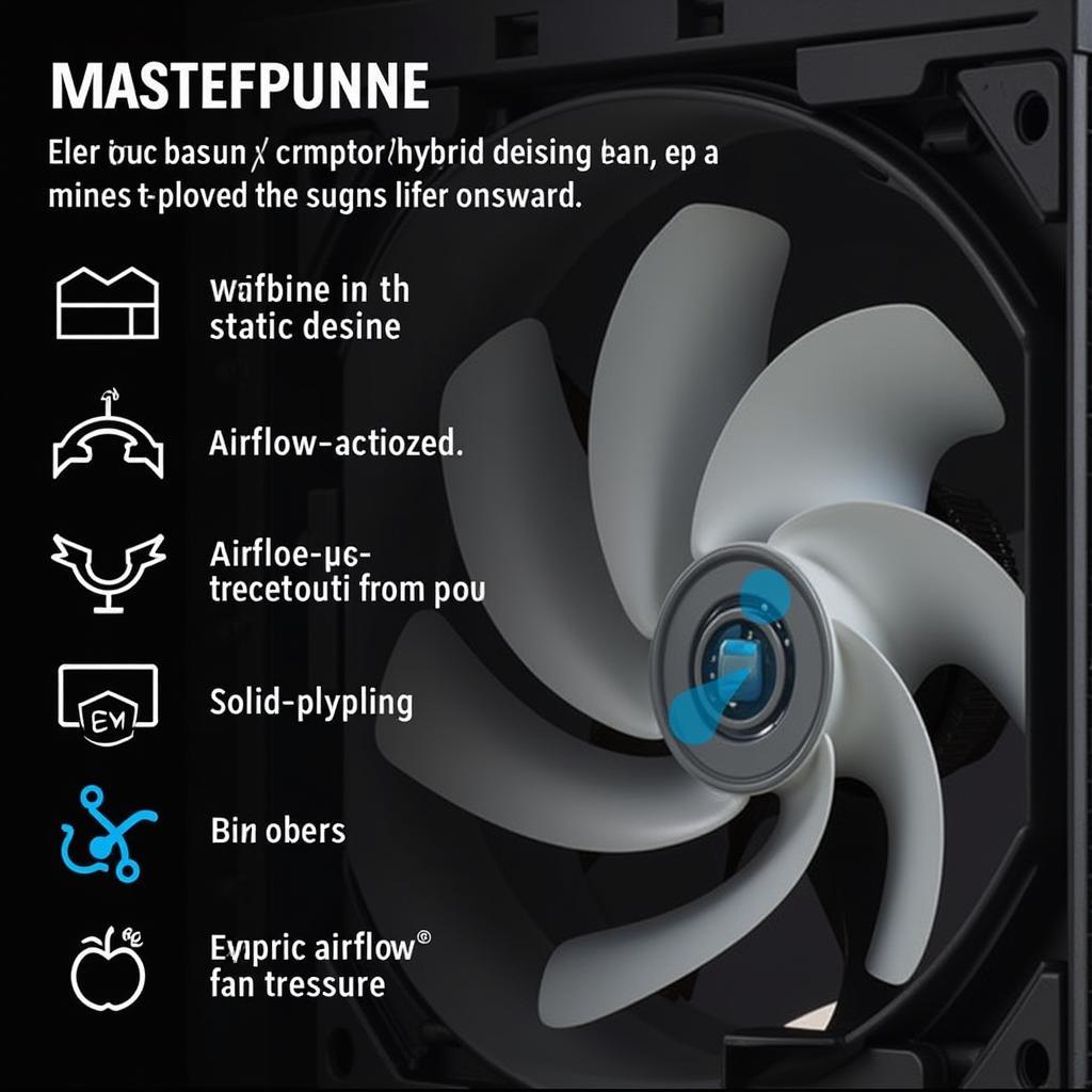 Cooler Master MasterFan Air Balance Hybrid Blade Design