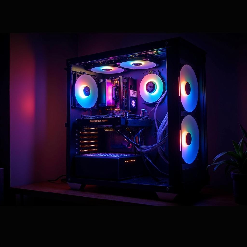 Cooler Master MF120R ARGB Installed in PC Case